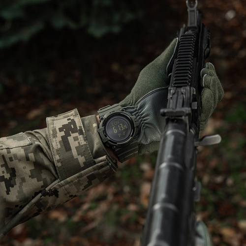 M-Tac - Taktische Uhr mit Kompass 2233 - Ranger Green - 50010001