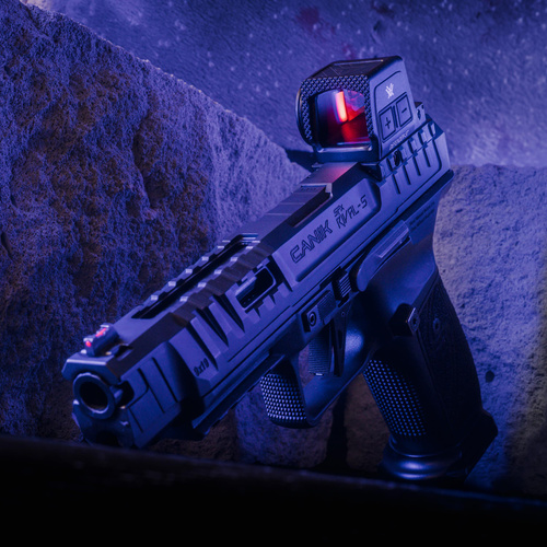 Vortex Optik - Rotes Zielvisier Defender ST Solar - 3 MOA - Schwarz - DFST-MRD3-E