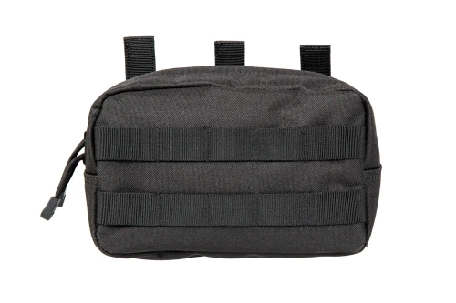 GFC Tactical - Horizontale Mittle Cargo Tasche - Schwarz - GFT-19-019550
