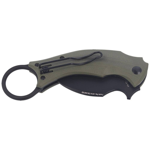 FOX - Karambit Klappmesser Black Bird von Bastinelli - OD - FX-591 OD