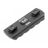 MFT - Tekko Metal M-LOK 2 3/8'' Picatinny Montageschiene - 5 Schlitzen - Schwartz - TMMLR5