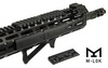 UTG - Flache M-LOK Handschutzabdeckungen - 3.15'' - Schwarz - 4 Stück - RB-HP30M