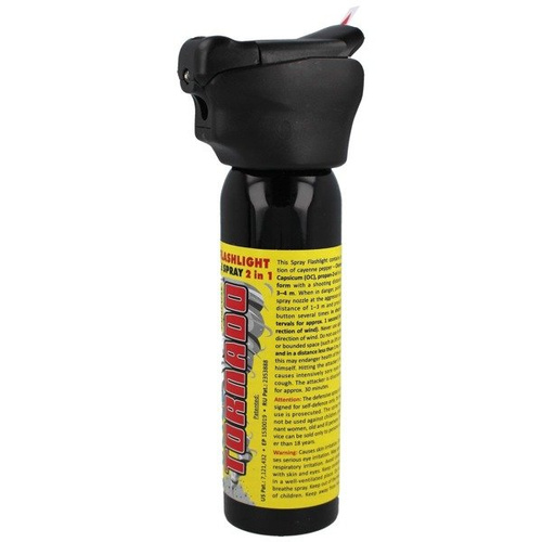 ESP - Polizei Tornado LED-Pfefferspray - 100 ml - Stream - SFL-01-100
