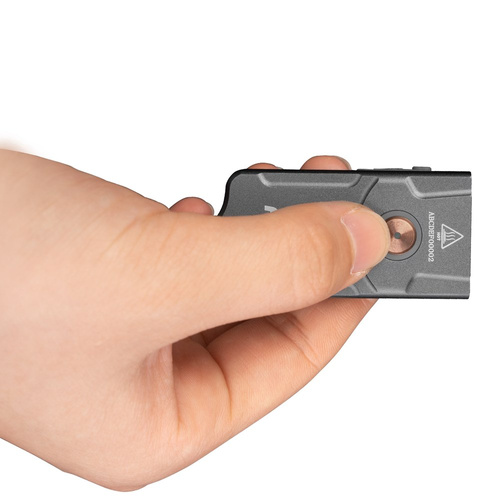 Fenix ​​​​- E03R V2.0 LED-Taschenlampe mit 400-mAh-Akku – 500 lm – Grau – E03R V2.0 Grau