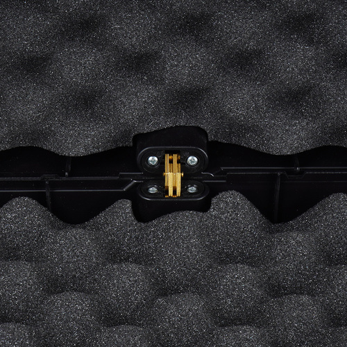 Megaline - Waffenkoffer - 110x25x11 cm - Verschlüsse - Schwarz - 200/008C