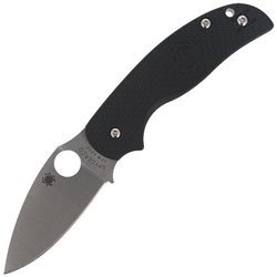 Spyderco - Sage 5 Lightweight Plain Klappmesser - C123PBK