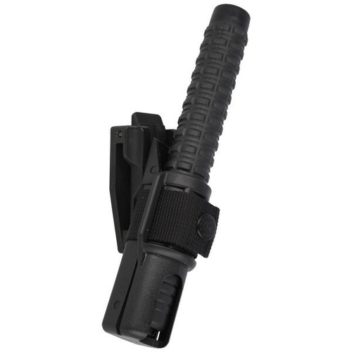 ESP - Gehärteter erweiterbarer Schlagstock mit Halter - 21" - Extra Grip Griff - Schwarz - ExB-21H BLK BH-54