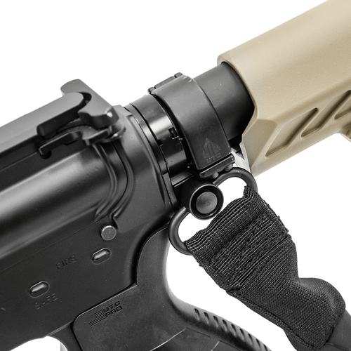 UTG - Gewehrriemen BOLLA QD - 1/2-Punkt - Schwarz - PVC-GB508B