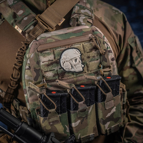 M-Tac – Operator-Patch – 3D-PVC – Weiß – 51338036