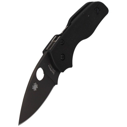 Spyderco - Lil' Native® G-10 Schwarz / Schwarz Klinge Messer - C230GPBBK
