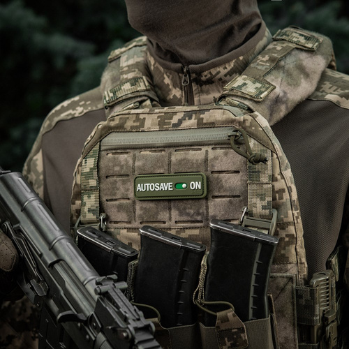 M-Tac - Moral Patch Autosave PVC - 3D - Olive - 51116701