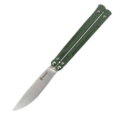 Ganzo - Balisong Firebird G766 Schmetterlingsmesser - 440C - Grün - G766-GR