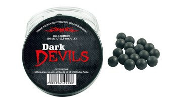 Dark Devils RAM Gummikugeln .43 - 100 Stück