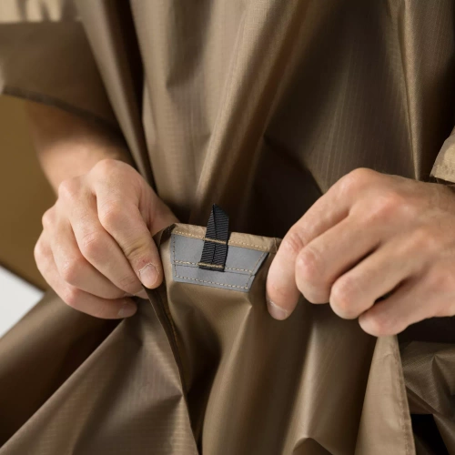 Helikon - Poncho Lightweight - Polyester Ripstop - Olive Green - PO-LHW-PO-02