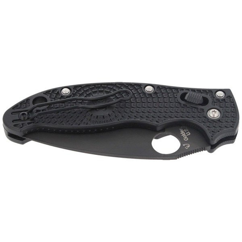 Spyderco - Manix™ 2 FRCP Schwarz / Schwarz Klinge Messer - C101PBBK2