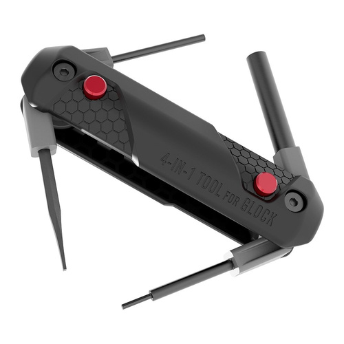 Real Avid - 4-in-1 Werkzeug für Glock Pistolen - Schwarz - AVGLOCK41