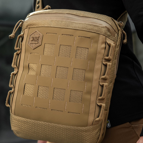 M-Tac - Laser Cut Hex Umhängetasche - Cordura - Coyote - 10241005