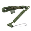Cetacea Tactical - Lanyard für Waffen Plain Clothes Mini-Coil - Olive Drab - TA-PCO-OD
