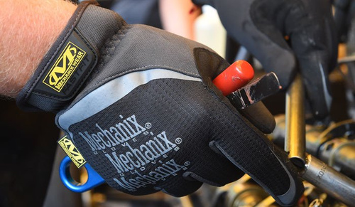 Mechanix - Taktische Handschuhe FastFit - Schwarz / Grau - MFF-05