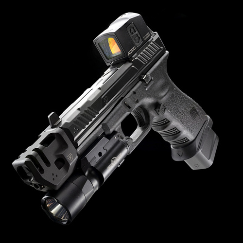 Strike Industries - Visiermontageplatte Strike RMR zu ACRO - Glock RMR - Schwarz - SI-ACRO-RMR