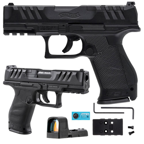 Umarex -  Walther PDP Compact 4" Set - 4,5 mm - Schwarz - 5.8432-1