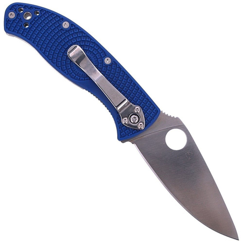 Spyderco - Klappmesser Tenacious FRN Blau -  CPM S35VN Plain Steel - Blau - C122PBL