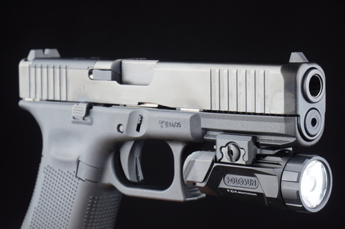 Holosun - Taktische Pistolen-Taschenlampe K - 6500 cd - Schwarz - P.ID-K