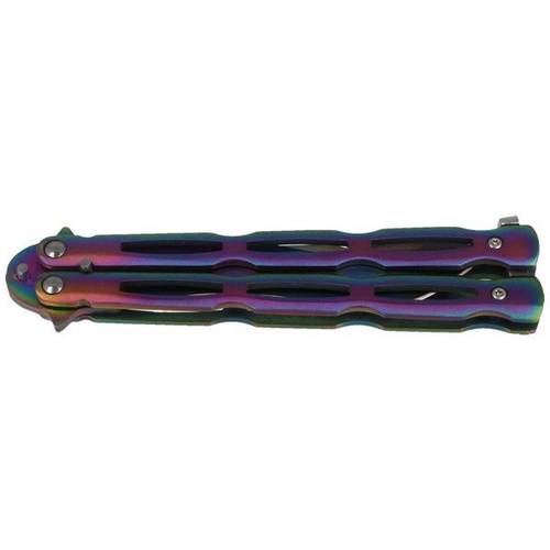 Martinez Albainox - Schmetterlingsmesser Balisong Regenbogen - 36297