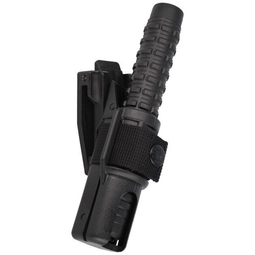 ESP - Gehärteter erweiterbarer Schlagstock mit Halter - 18" - Extra Grip Griff - Schwarz - ExB-18H BLK BH-54