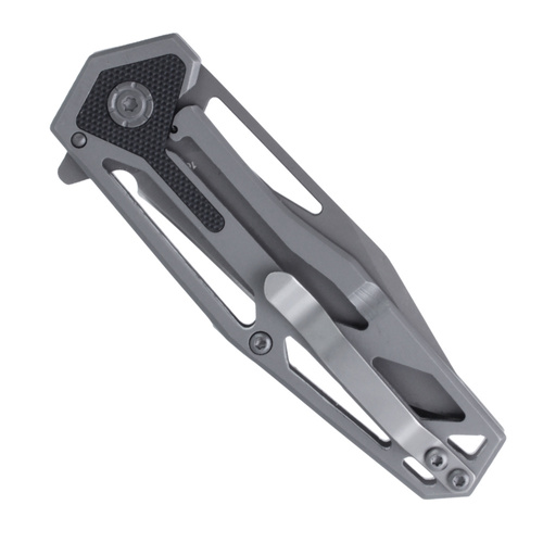 Schrade - Clip Point Blade Cage Handle Ultra Glide Klappmesser - 9Cr18MoV - Grau - 1084283