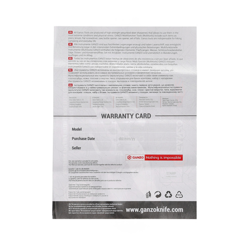 Ganzo - Klappmesser Firebird 926 - Drop Point - D2 - G10 - Violett - FH926-PL