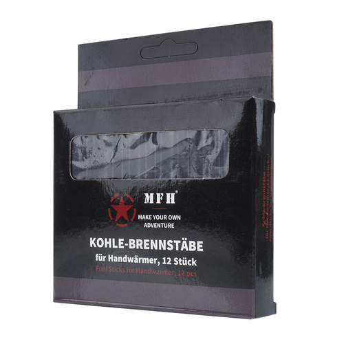 MFH - Carboneinsätze für Handwärmer - 12 Stück - 24723