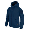 Helikon - Urban Tactical Hoodie® Lite Kapuzenpullover - FullZip - Blau - BL-ULF-CB-65