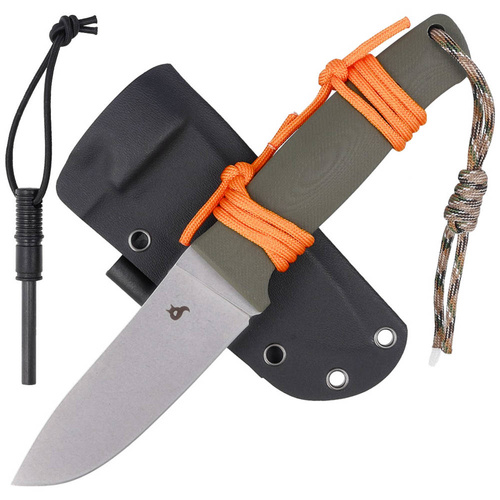 Black Fox - Messer Vesuvius D2 - G10 - OD Grün - BF-710 D2 OD