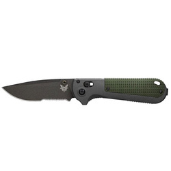 Benchmade - 430SBK Redoubt Klappmesser - D2 - Grau/Grün - 430SBK