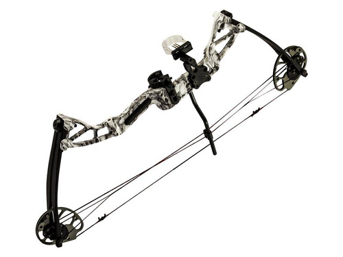 Poe Lang - Flaschenzugbogen Rex - 15-55 lb - 28" - Skull Camo - CO-029M