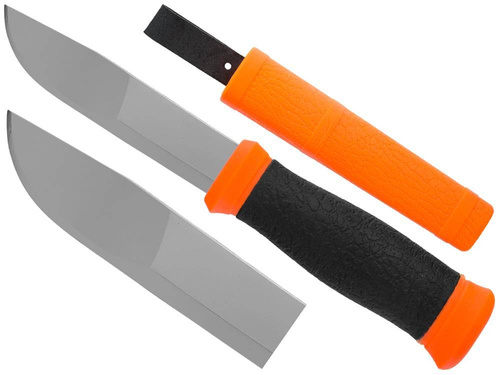 Morakniv - Überlebensmesser Mora 2000 - Rostfreier Stahl - Orange - 12057