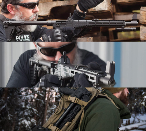 Kel-Tec - SUB2000 G17 PCC-Karabiner - 10 rds. Magazin - 9x19 mm Para - Schwarz