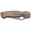 Spyderco - Klappmesser Para Military 2 - CPM Cru-Wear - Braun - C81MPCW2