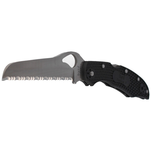 Spyderco - Byrd Cara Cara™ 2 FRN Schwarz Rettungsmesser - BY17SBK2