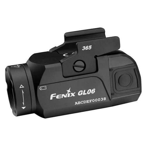 Fenix – Taktische Pistolen-Taschenlampe GL06-365 – 600 lm – Sig Sauer– Schwarz – GL06-365
