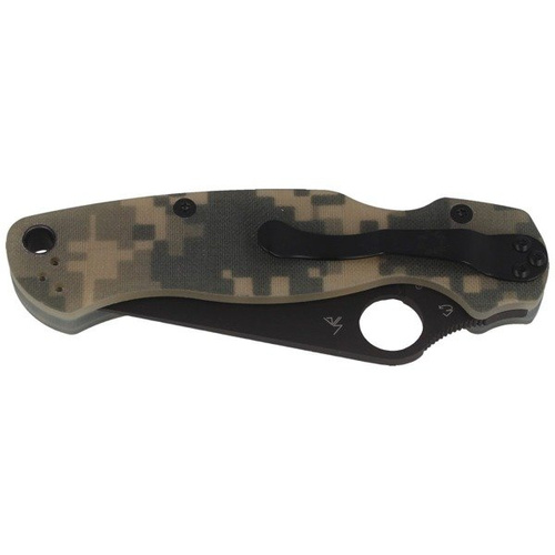 Spyderco - Para Military™ 2 G-10 Digital Camo/Schwarz Klinge Folder Messer - C81GPCMOBK2