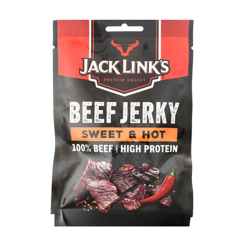 Jack Link's - Getrocknetes Rindfleisch - süß & scharf - 60 g - 10000041517