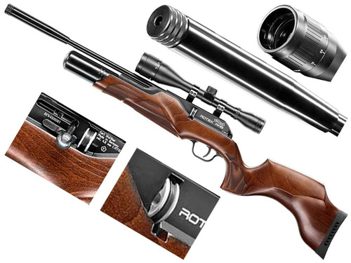 Walther - Rotex RM8 PCP Luftpistole - 4,5 mm - 465.10.30