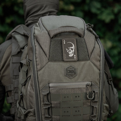 M-Tac - Moralaufnäher Patch Face of War - Cordura - Ranger Green - 51389023