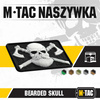 M-Tac - 3D-Emblem - Bearded Skull - Schwarz / Weiß - 51113236