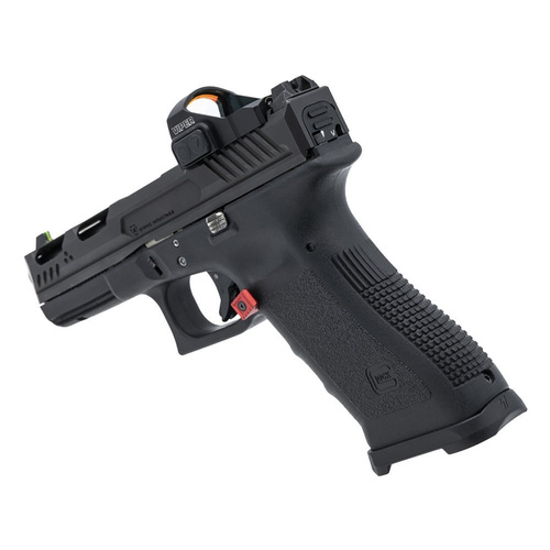 Strike Industries - Modularer Magazinauslöser für Glock Gen 1/2/3 - Rot - SI-G3-MagRelease-RED
