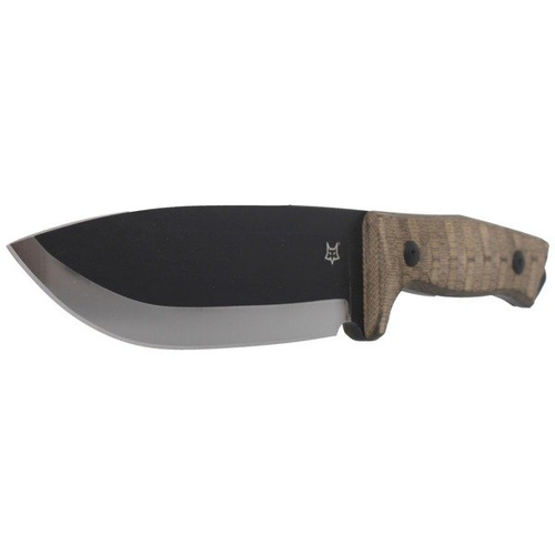 FOX - Messer Bushman Bushcraft Canvas Micarta 160mm - FX-609 OD