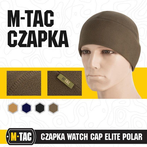 M-Tac - Winter Watch Cap Elite - Fleece - Dark Olive - 40002048