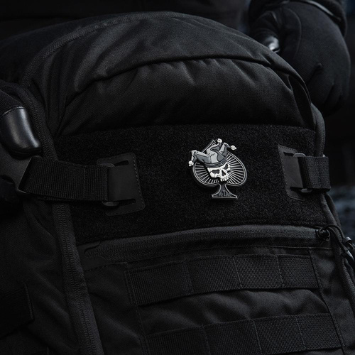 M-Tac – Ace of Spades Patch – 3D PVC – Schwarz/Weiß – 51108236